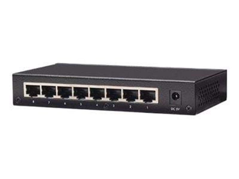 IC INTRACOM 8Port 10/100 Netzwerk Switch