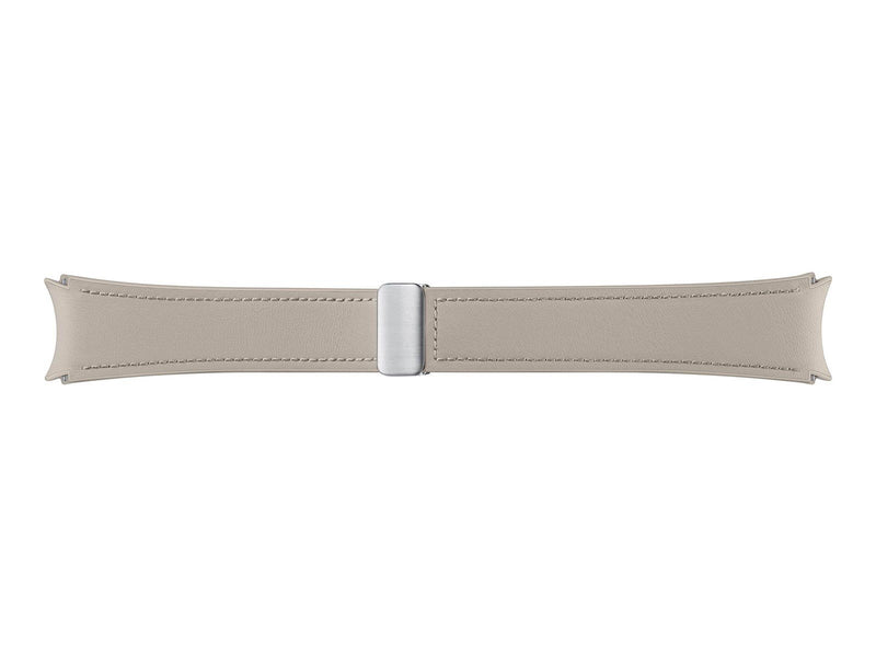 Samsung Galaxy Watch6 D-Buckle Hybrid Eco-Leather Band (Normal S/M) - Etoupe