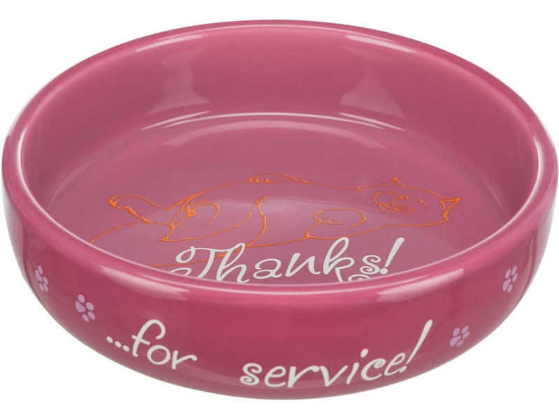 Trixie Ceramic Bowl 0.3 l/ø 15 cm assorted colours