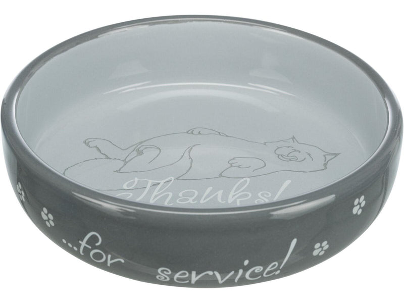 Trixie Ceramic Bowl 0.3 l/ø 15 cm assorted colours