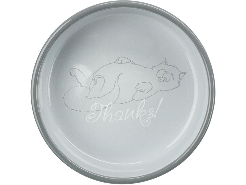 Trixie Ceramic Bowl 0.3 l/ø 15 cm assorted colours