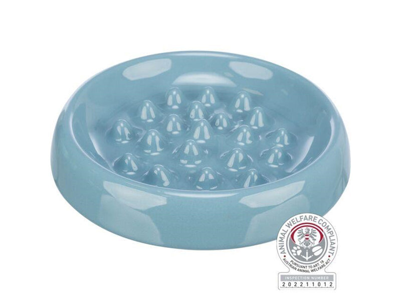 Trixie Slow Feeding Ceramic Bowl cat 0.25 l/ø 18 cm (Assorted Colors)