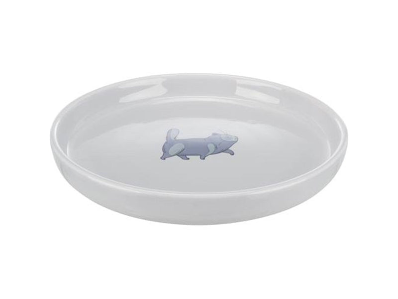 Trixie Ceramic bowl cat 0.6 l/ø 23 cm grey