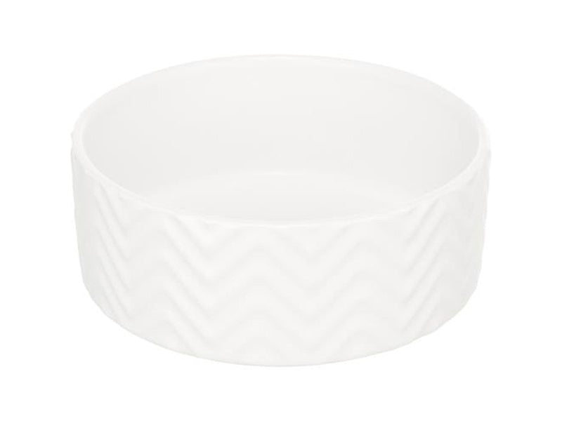 Trixie Ceramic Bowl dog 0.9 l/ø 16 cm white