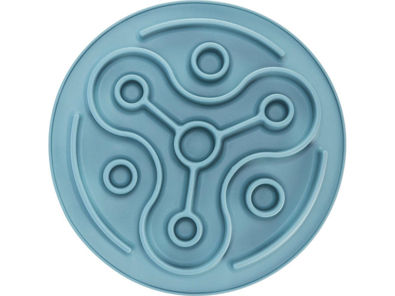 Trixie Slow Feeding Food Mat ø 28 cm blue