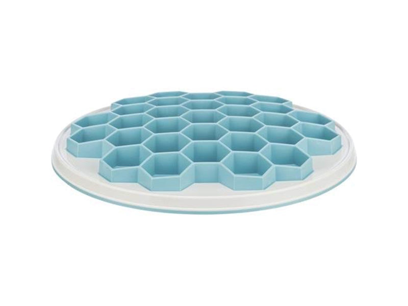 Trixie Slow Feeding Food Plate Hive ø 30 cm. grey/blue