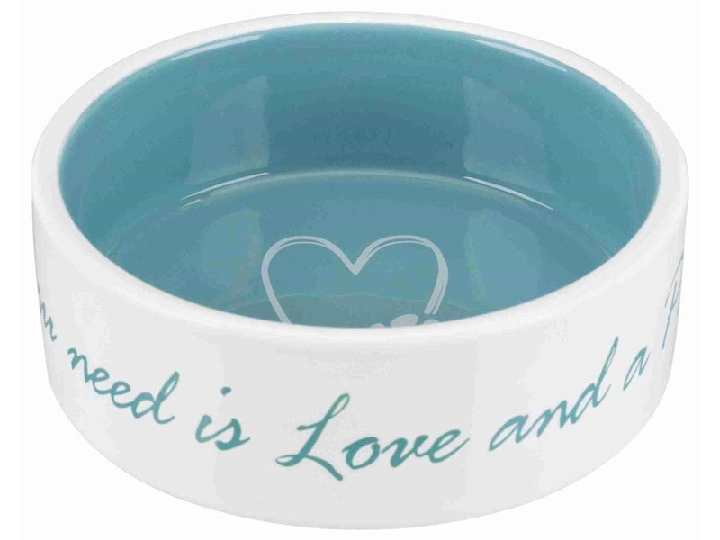 Trixie Pet's Home Ceramic Bowl Blue 1.4L 20cm