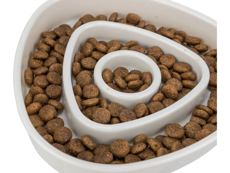 Trixie Slow Feeding Plastic Bowl 0.35 l/15 × 15 cm.