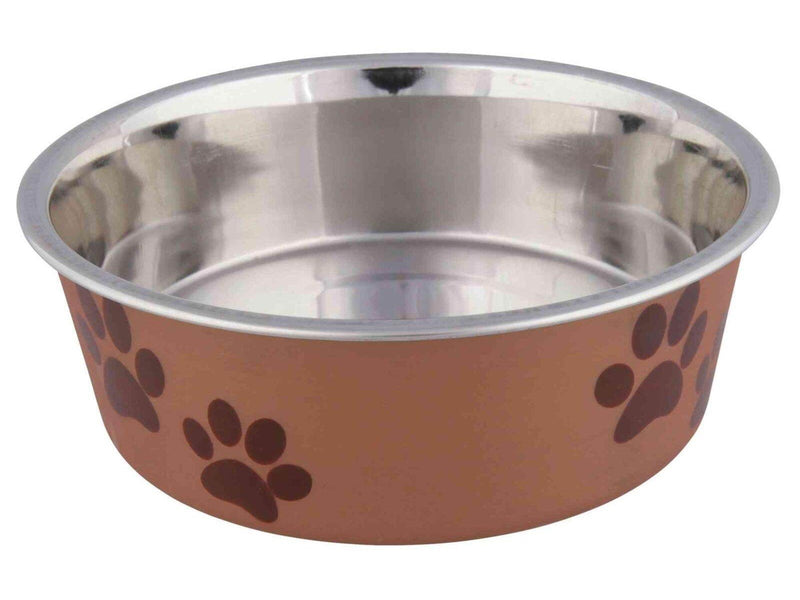 Trixie Stainless Steel Bowl 0.25 l/ø 12 cm assorted colours