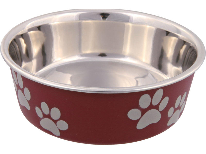 Trixie Stainless Steel Bowl 0.25 l/ø 12 cm assorted colours