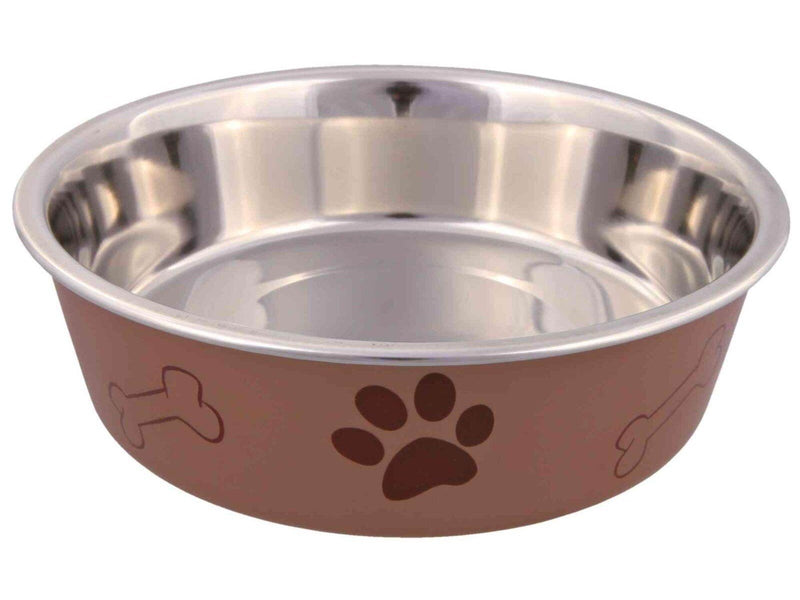 Trixie Stainless Steel Bowl 0.75 l/ø17 cm assorted colours