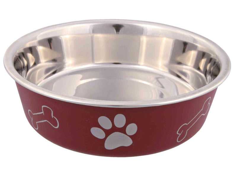 Trixie Stainless Steel Bowl 0.75 l/ø17 cm assorted colours