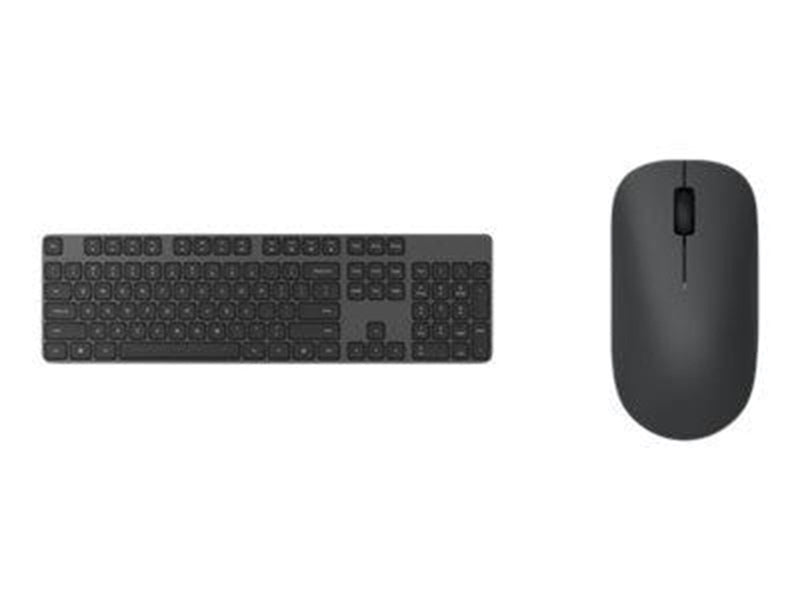 Xiaomi WXJS01YM - keyboard and mouse set - QWERTY - US - Tastatur & Maus Set - Englisch - US - Schwarz