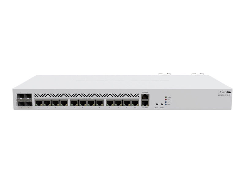 MikroTik CCR2116-12G-4S+ 16-Core 12-Port Gbe / 4-Port 10G SFP+ - Router