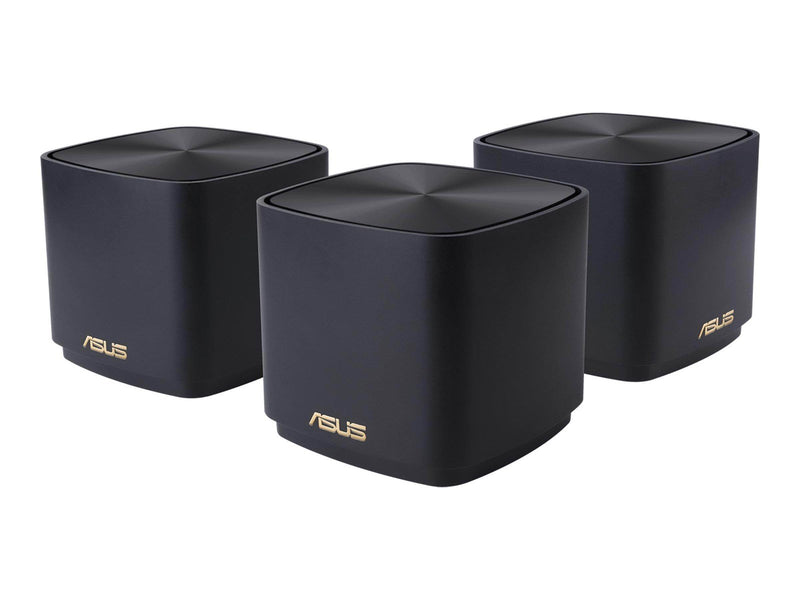 ASUS ZenWiFi XD4 Plus Black (3-Pack) - Mesh router Wi-Fi 6