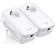 TP-LINK TL-PA8010PKIT AV1200 Gigabit Powerline Starterkit mit Frontsteckdose