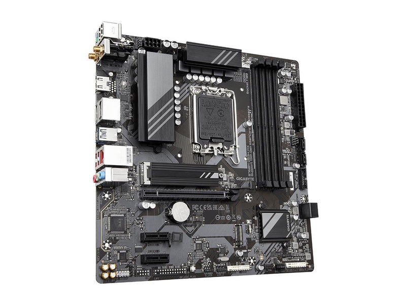 GIGABYTE B760M DS3H AX Mainboard - Intel B760 - Intel LGA1700 socket - DDR5 RAM - Micro-ATX