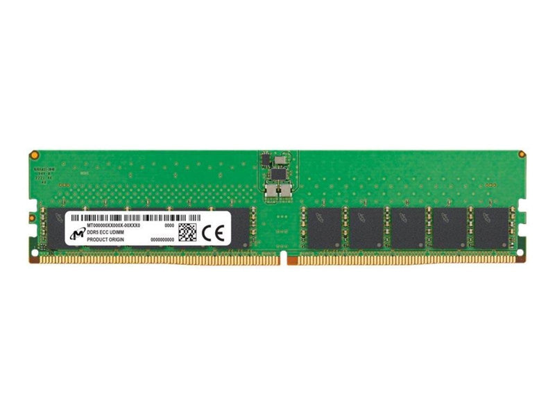 Crucial Micron - DDR5 - module - 32 GB - DIMM 288-pin - 4800 MHz / PC5-38400 - unbuffered