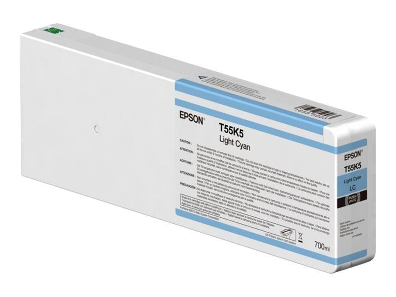 Epson T55K5 - light cyan - original - ink cartridge - Tintenpatrone Helles Cyan