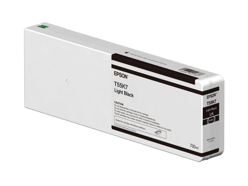 Epson T55K7 - light black - original - ink cartridge - Tintenpatrone Helles Schwarz