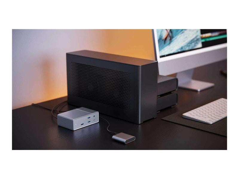 Targus HyperDrive GEN2 - docking station - Thunderbolt 3 - DP Thunderbolt - GigE