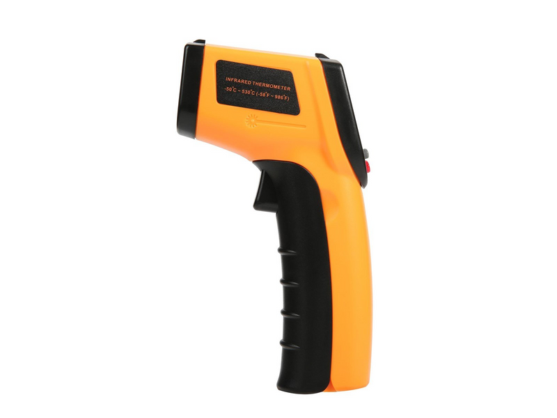 NAPOLI Infrarot-Thermometer, orange/schwarz