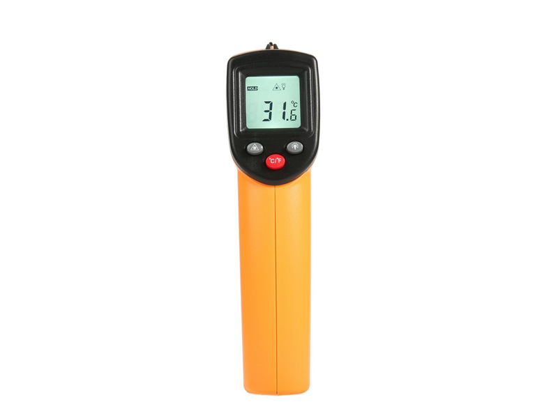 NAPOLI Infrarot-Thermometer, orange/schwarz