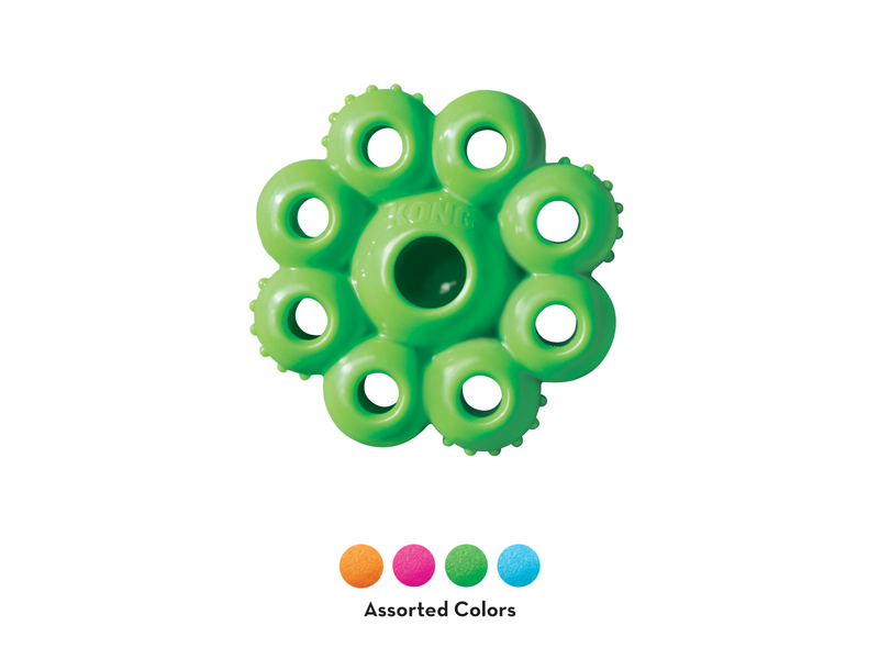 KONG Dog Toy Quest Star Pod Assorted Colors Small 11cm