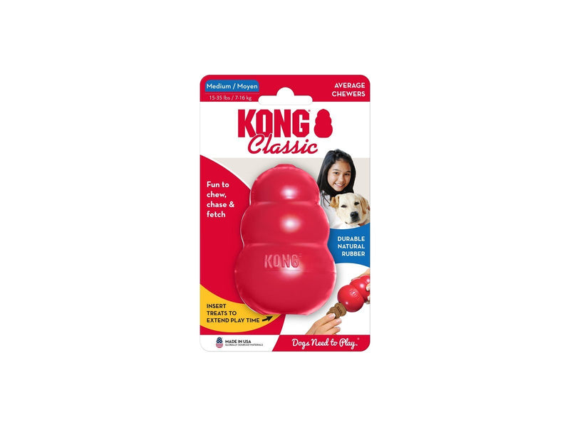 KONG Dog Toy Kong Classic Medium 8.8cm