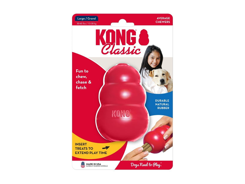 KONG Dog Toy Kong Classic Large 10cm