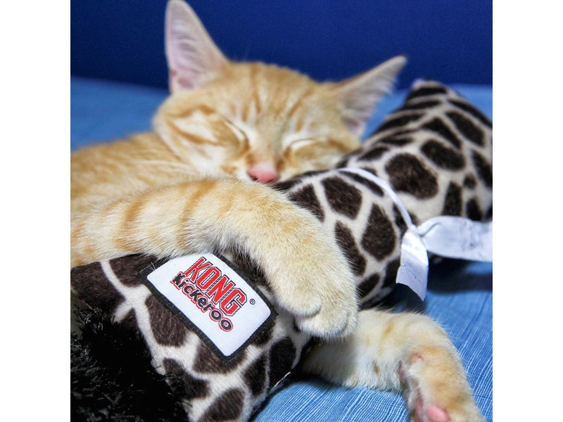 KONG Cat Toy Kickeroo Safari Catnip Assorted Colors 29cm