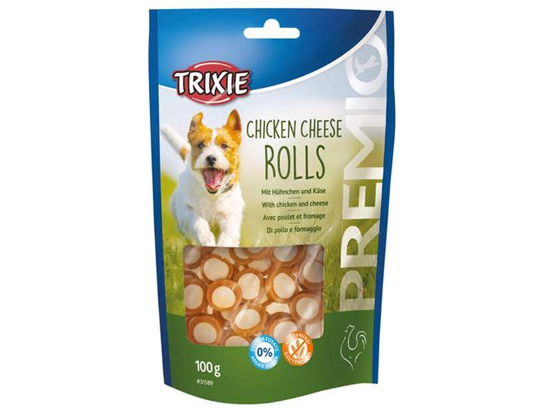 Trixie PREMIO Chicken Cheese Rolls 100 g