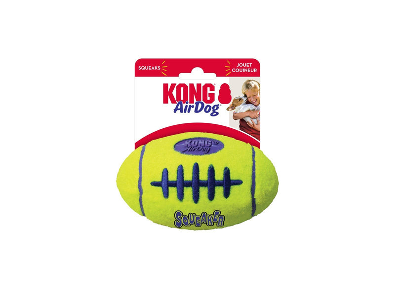 KONG Hundespielzeug AirDog Squeaker Football Medium 12.5cm