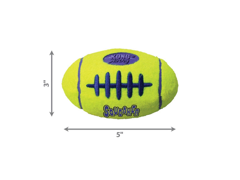 KONG Hundespielzeug AirDog Squeaker Football Medium 12.5cm