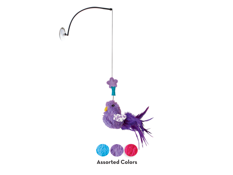 KONG Cat Toy Connects Window Teaser Assorted Colors