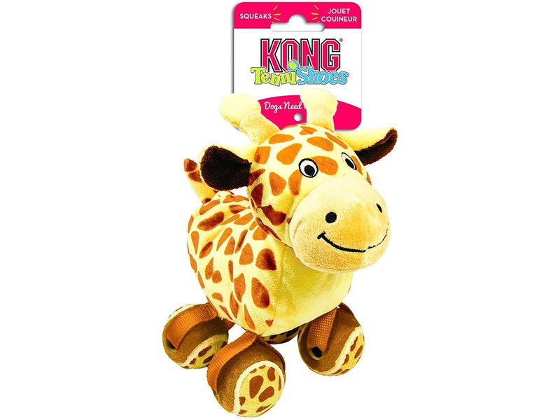 KONG Dog Toy TenniShoes Giraffe 24cm