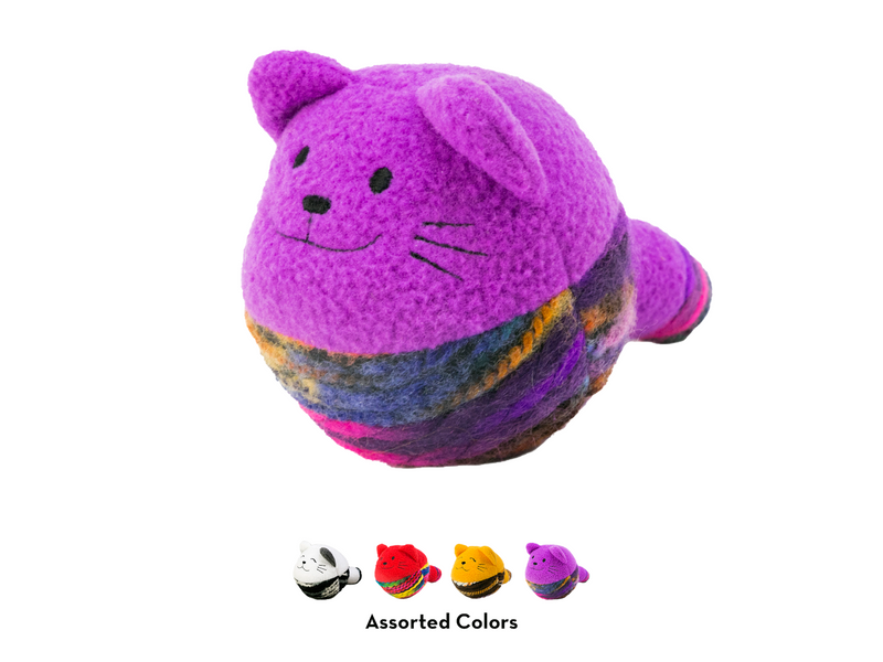 KONG Cat Toy Yarnimals Assorted Colors 7.5cm