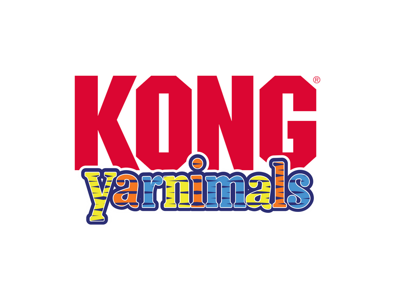 KONG Cat Toy Yarnimals Assorted Colors 7.5cm