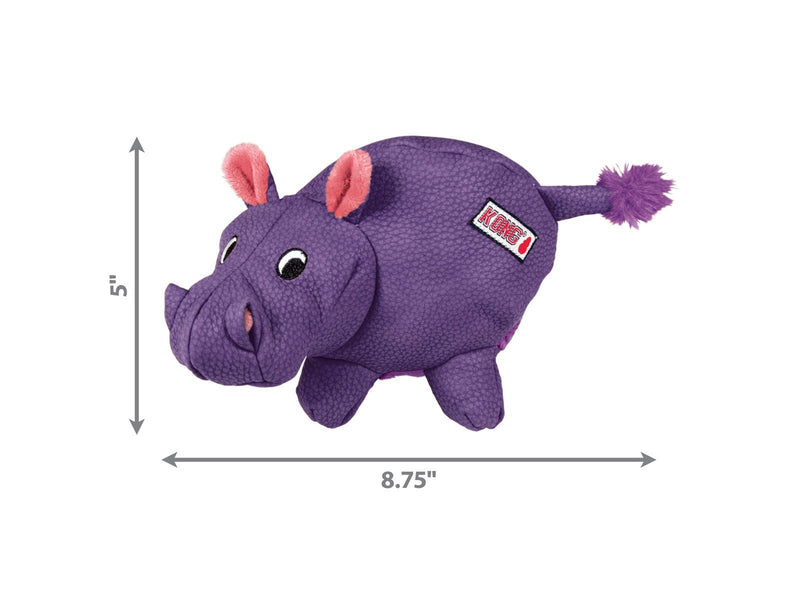 KONG Dog Toy Phatz Hippo Medium 22cm