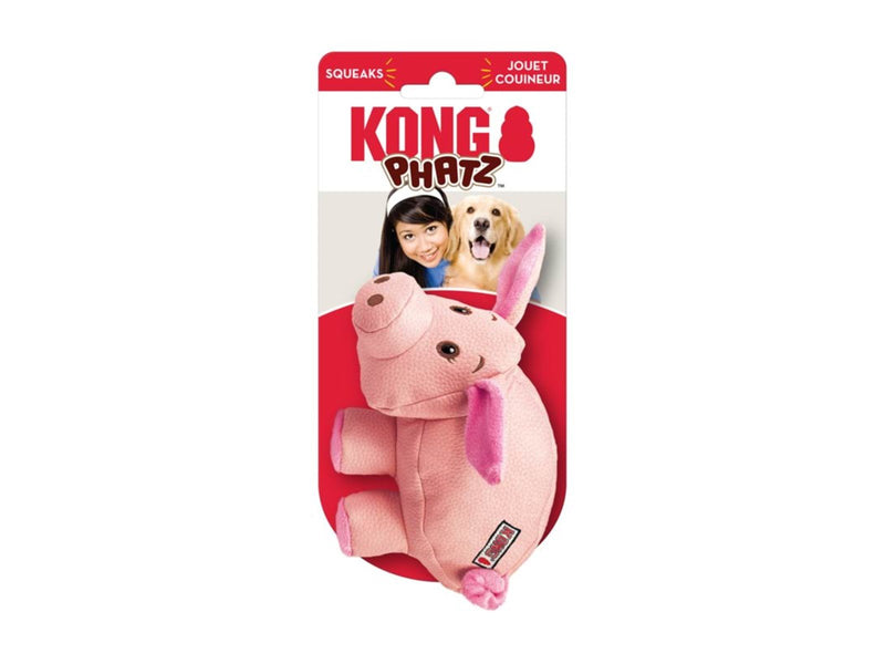 KONG Dog Toy Phatz Pig Small (8x8x12cm)