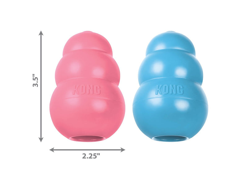 KONG Dog Toy Kong Puppy Medium Assorted Colors (1-Pack)