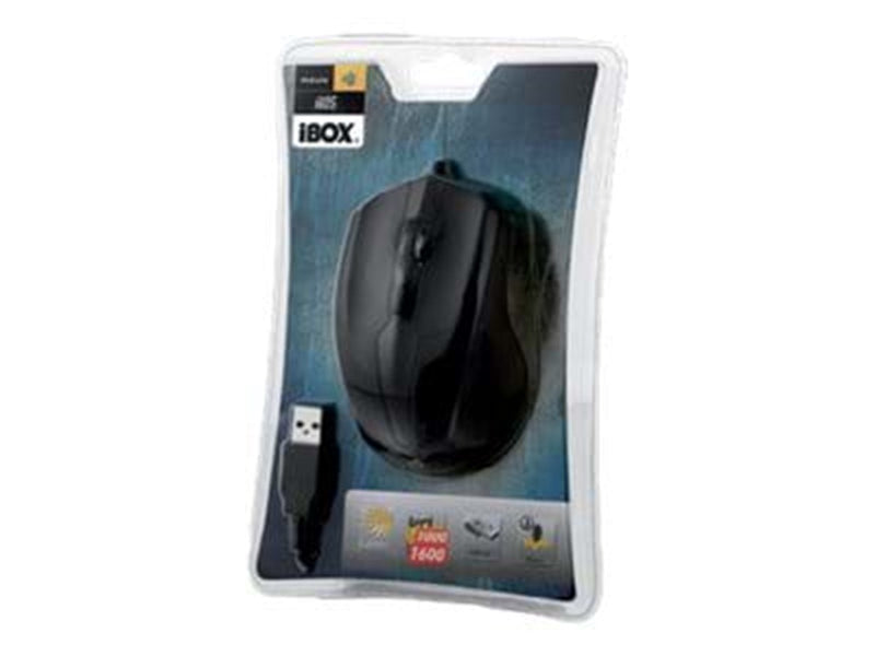 iBOX i005 - Maus (Schwarz)