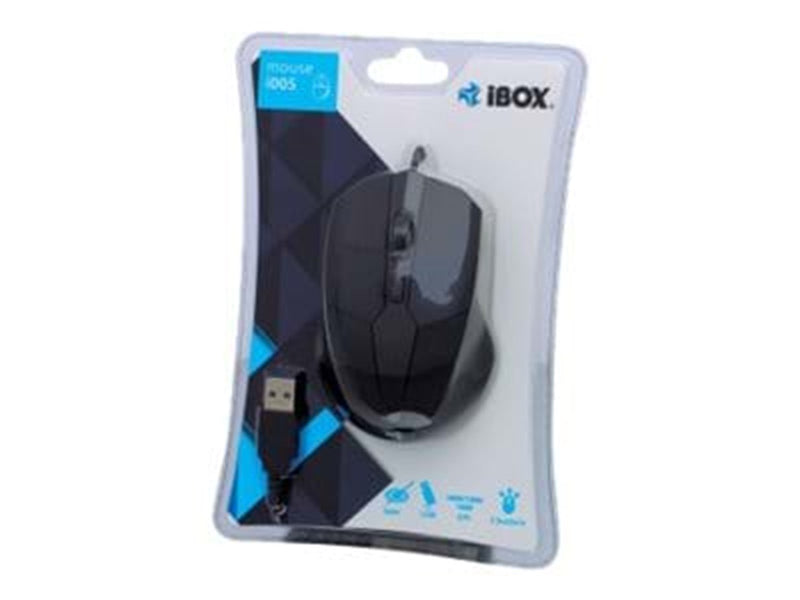 iBOX i005 - Maus (Schwarz)