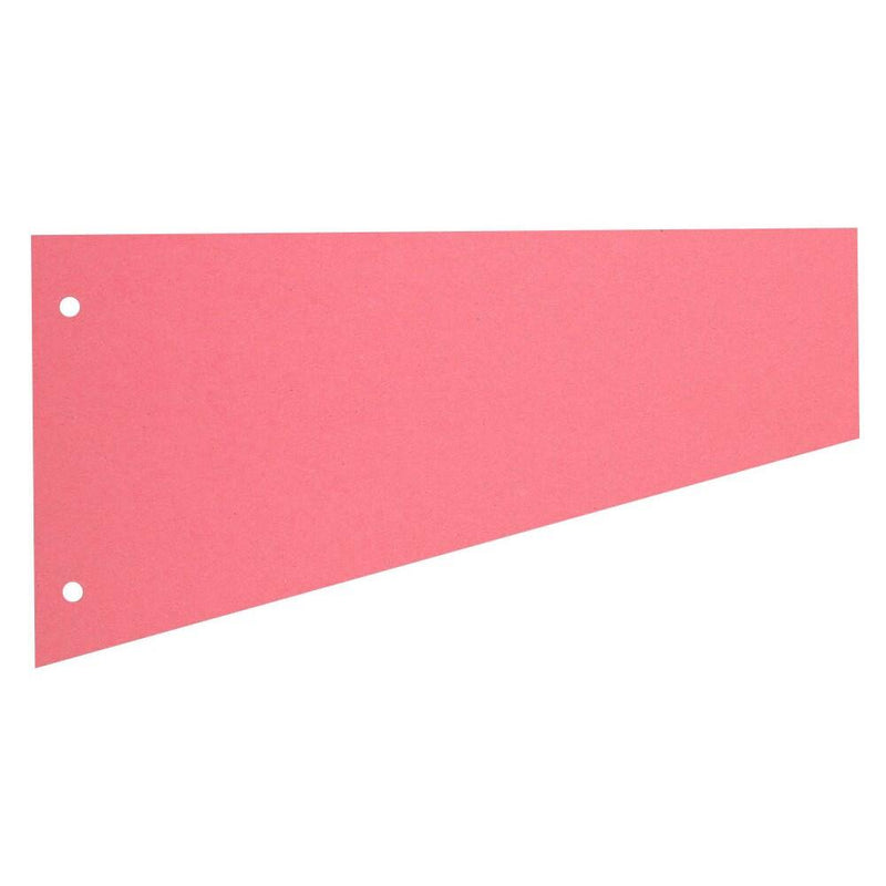 herlitz Trennstreifen Trapez rosa - 100 Stück