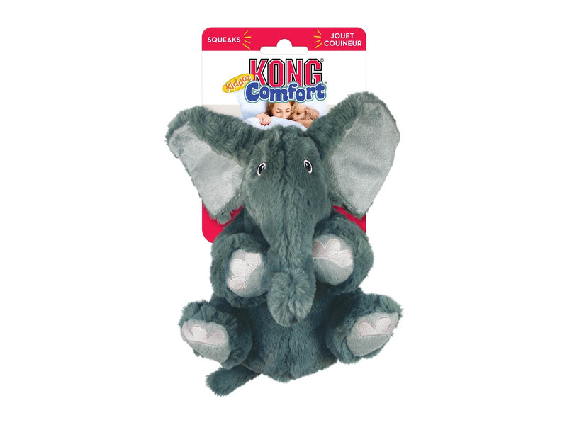 KONG Pet Toy Comfort Kiddos Elephant S 18cm