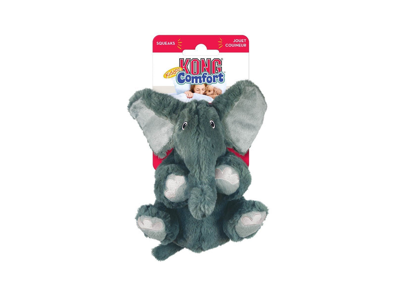KONG Pet Toy Comfort Kiddos Elephant XS 13cm