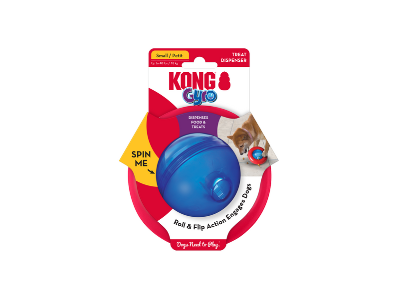 KONG Dog Toy Gyro Small 14cm