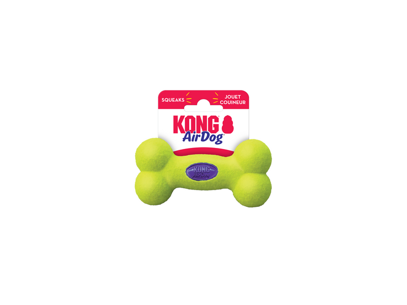KONG Hundespielzeug AirDog Squeaker Bone 11cm