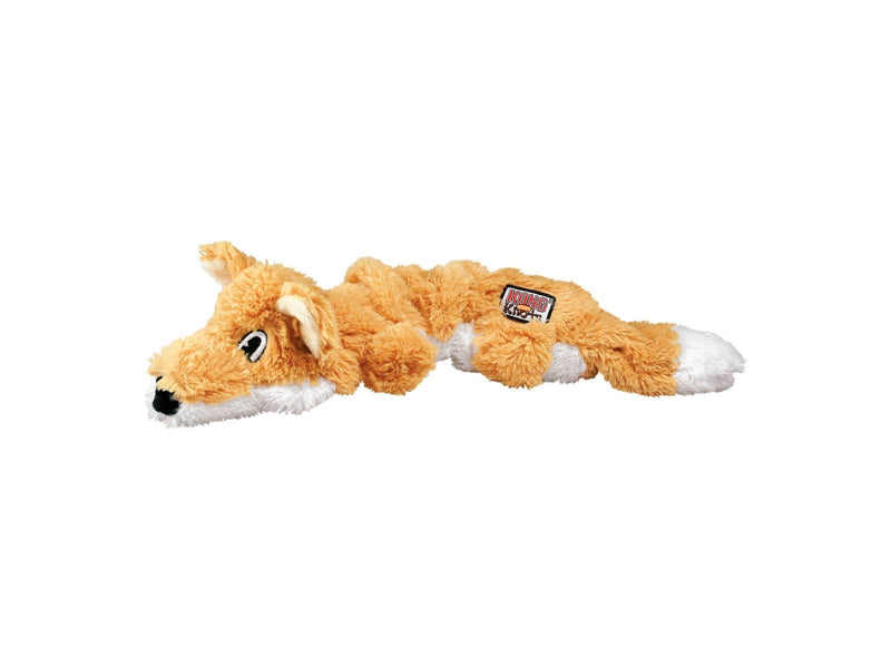 KONG Pet Toy Scrunch Knots Fox M/L 38cm