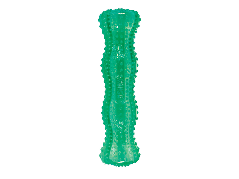 KONG Dog Toy Squeezz Dental Stick Medium 19cm